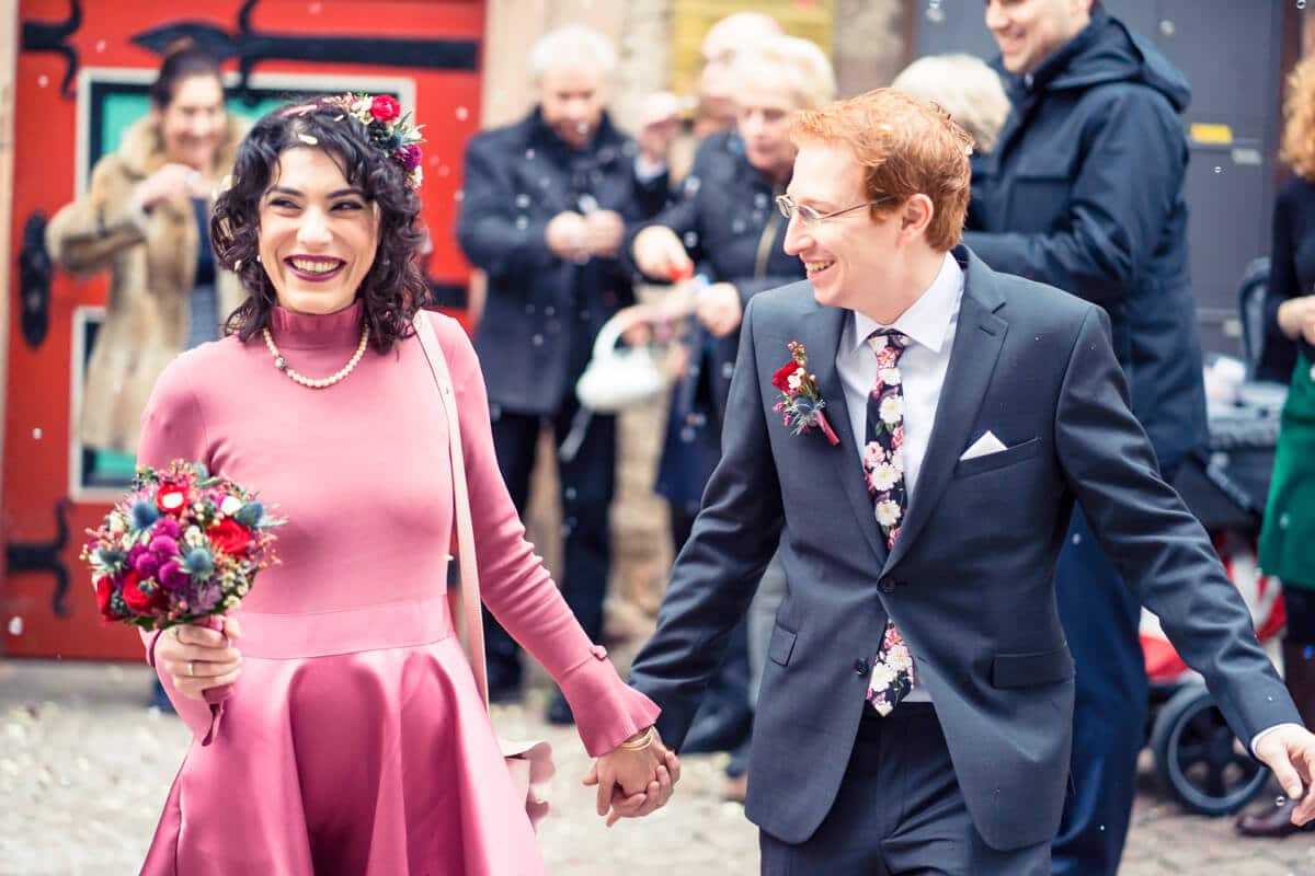 Das sagen Neda & Markus über ihren Hochzeitsfotografen ihrer standesamtlichen Hochzeit in Marburg